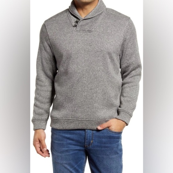 NWT Tommy Bahama New Haven Herringbone Sweater In Spa Stone Men's Size S - Picture 1 of 6